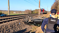 Wypadek na torach. Ruch na odcinku Olsztyn-Toruń wstrzymany Wypadek na torach. Ruch na odcinku Olsztyn-Toruń wstrzymany
